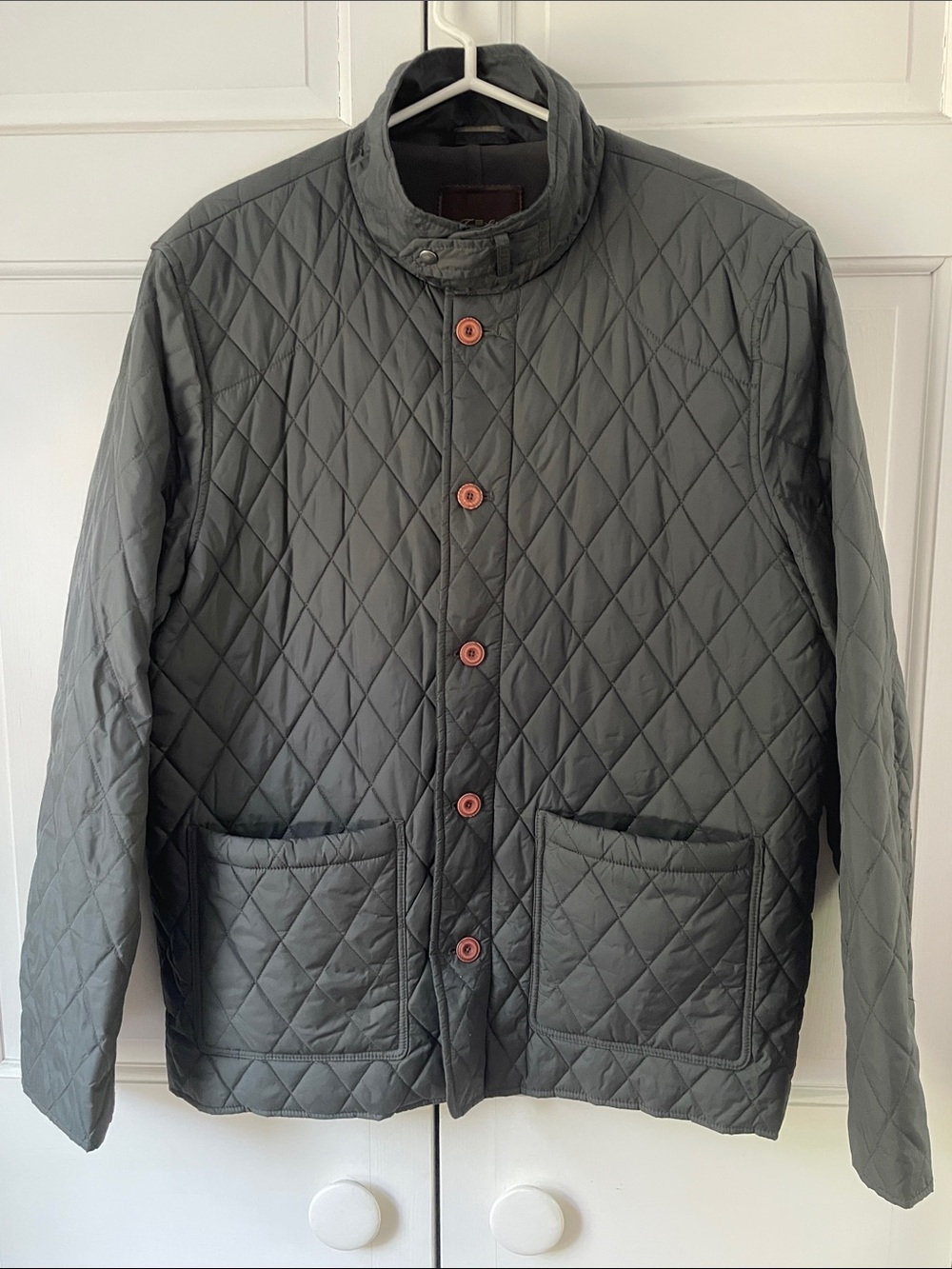 Men’s Tasso Elba Quilted Lightweight Jacket. Size Large